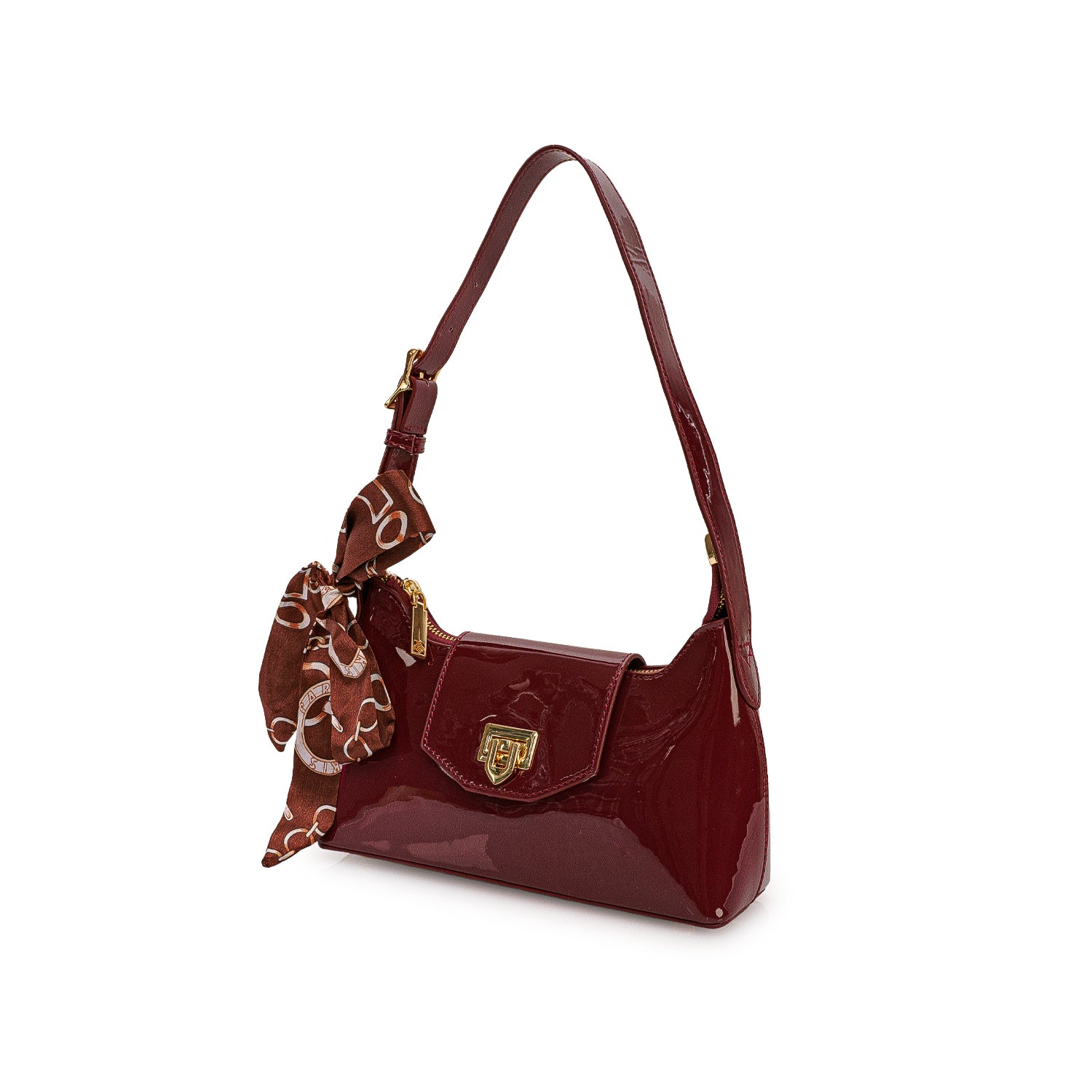 Morral Briganti Shoulder Bag BRI-MO2607 Cherry