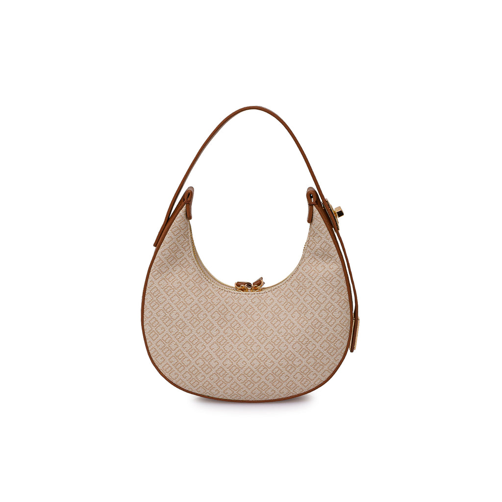 Morral Briganti Shoulder Bag BRI-MO2611 Hueso/Natural