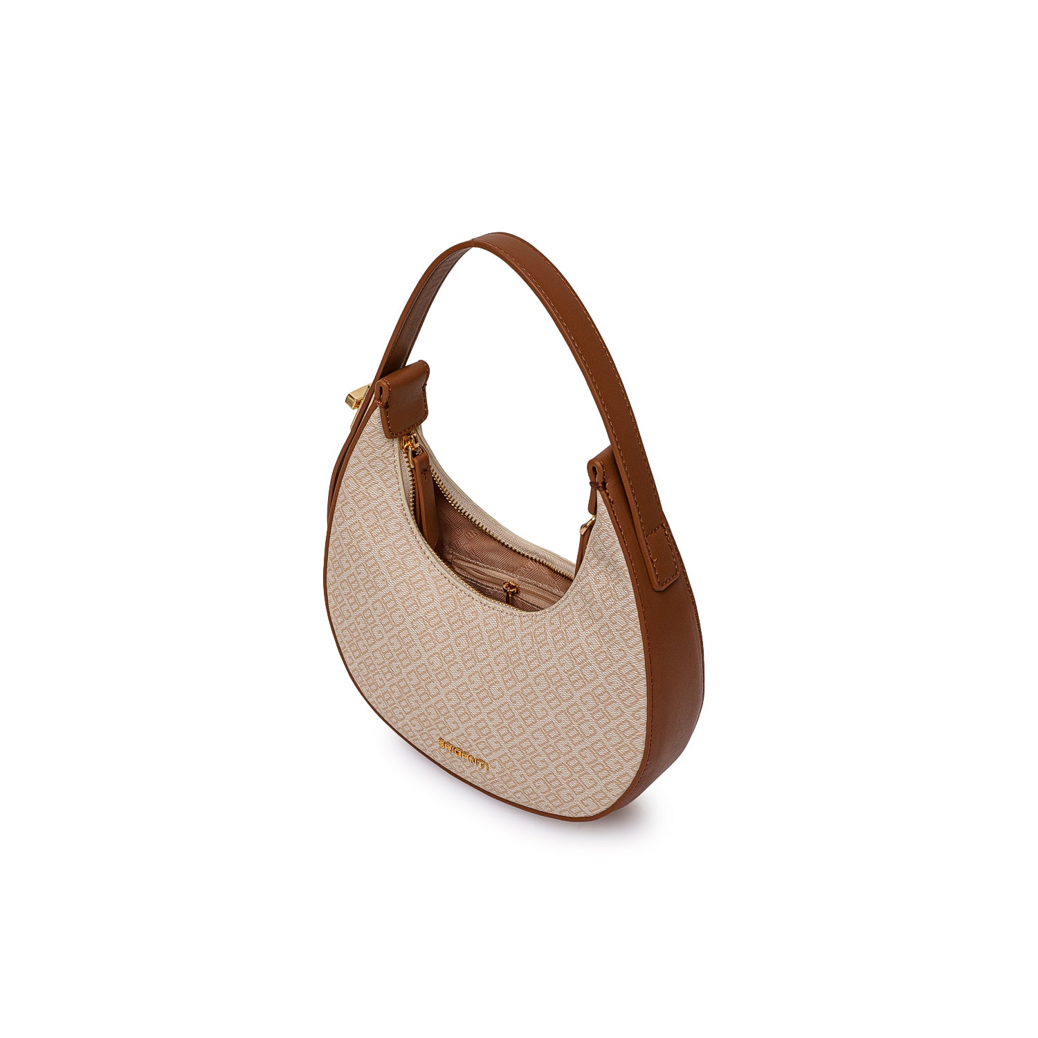 Morral Briganti Shoulder Bag BRI-MO2611 Hueso/Natural