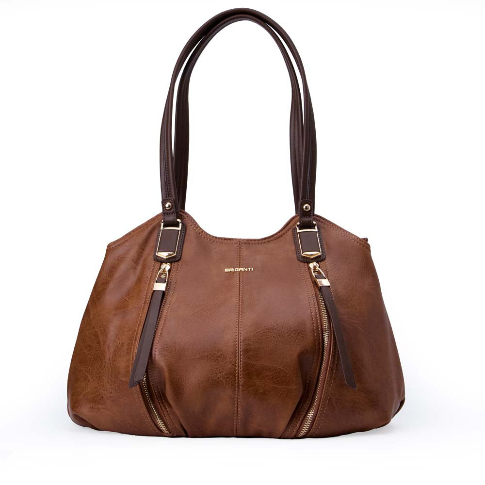 Cartera Hobo BRI-CJ2512 Marrón Briganti