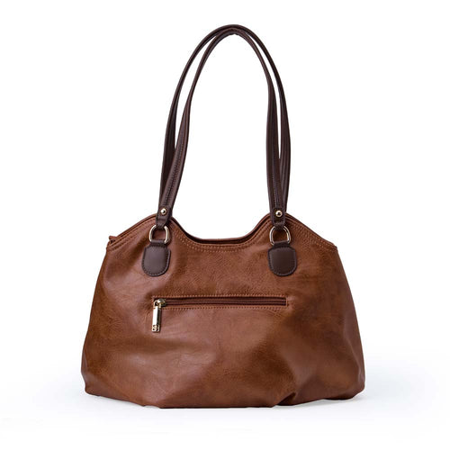 Cartera Briganti Hobo BRI-CJ2512 Marrón