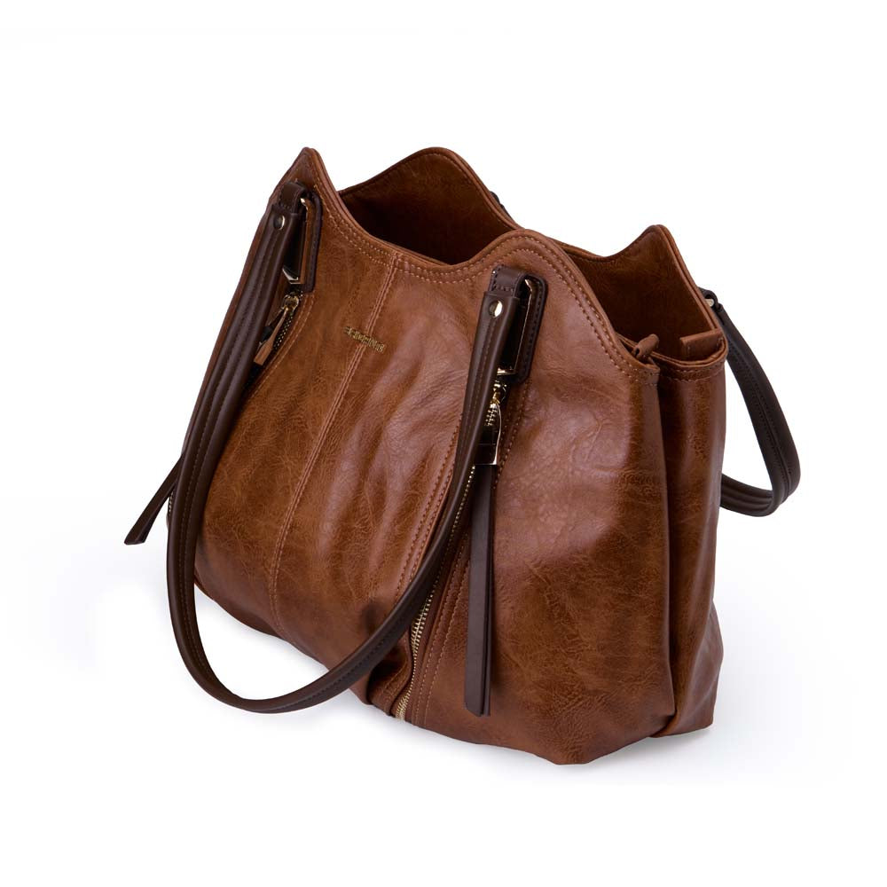 Cartera Hobo BRI-CJ2512 Marrón Briganti