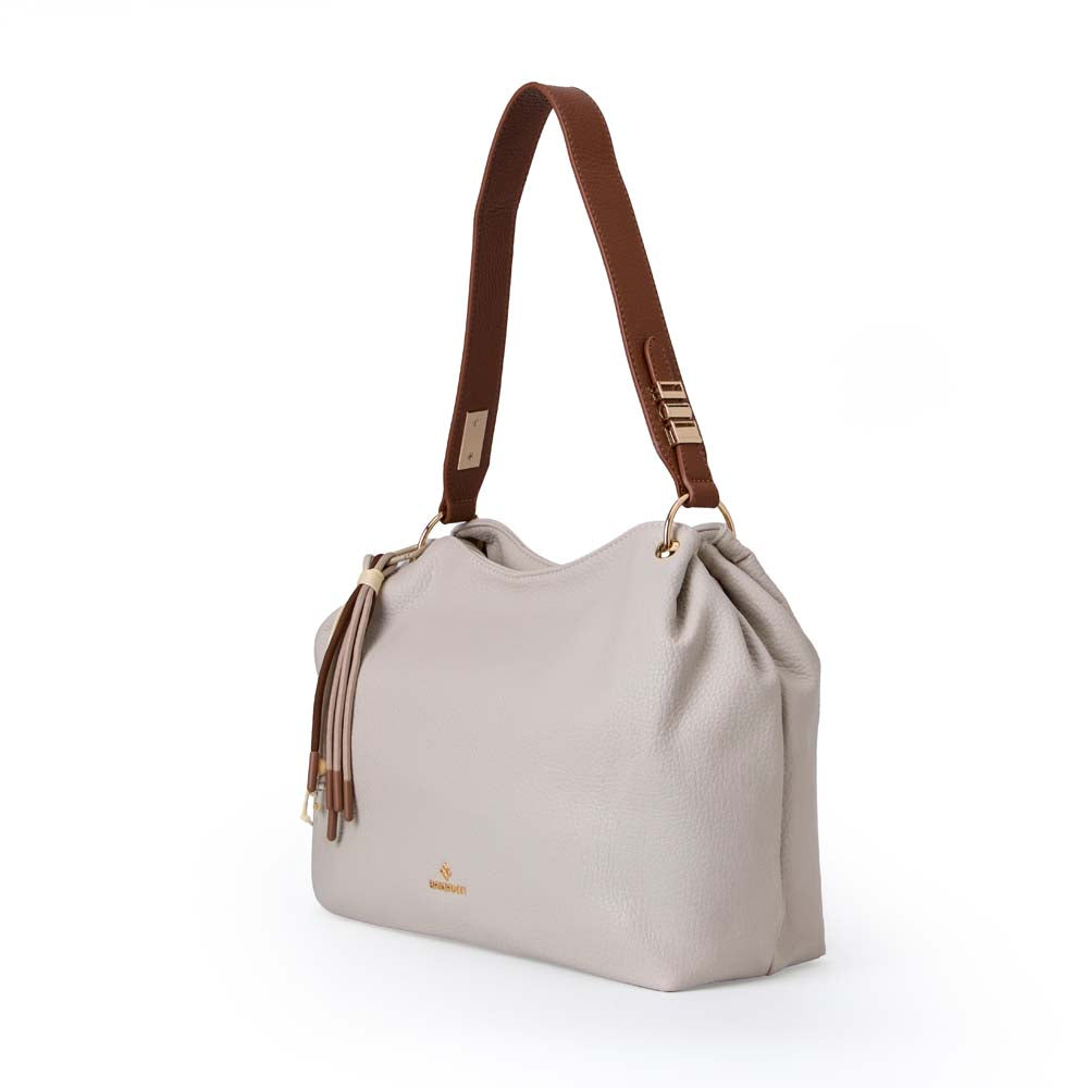 Cartera Hobo BRI-CJ2513 Vainila/Natural Briganti