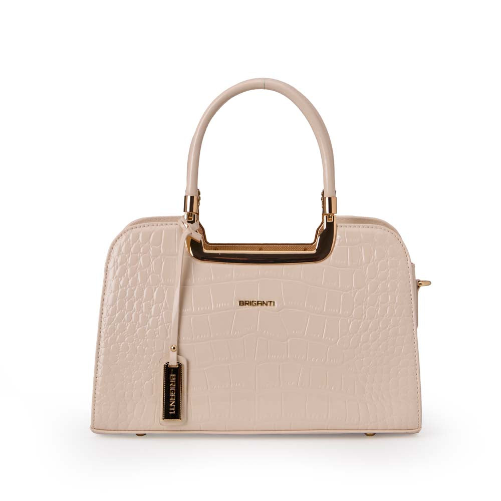 Cartera Satchel BRI-CM2509 Hueso Briganti