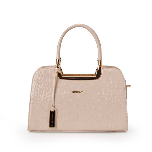 Cartera Satchel BRI-CM2509 Hueso Briganti