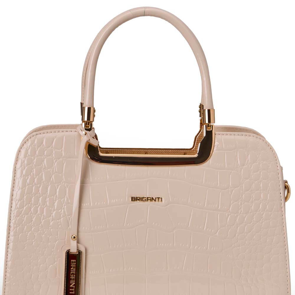 Cartera Briganti Satchel BRI-CM2509 Hueso
