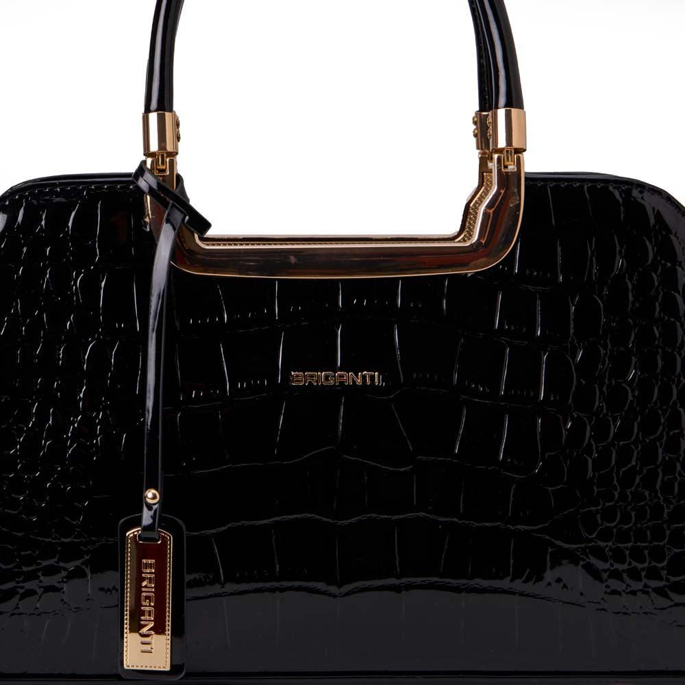 Cartera Briganti Satchel BRI-CM2509 Negro