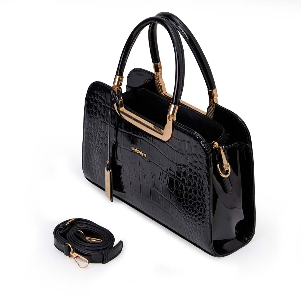 Cartera Satchel BRI-CM2509 Negro Briganti
