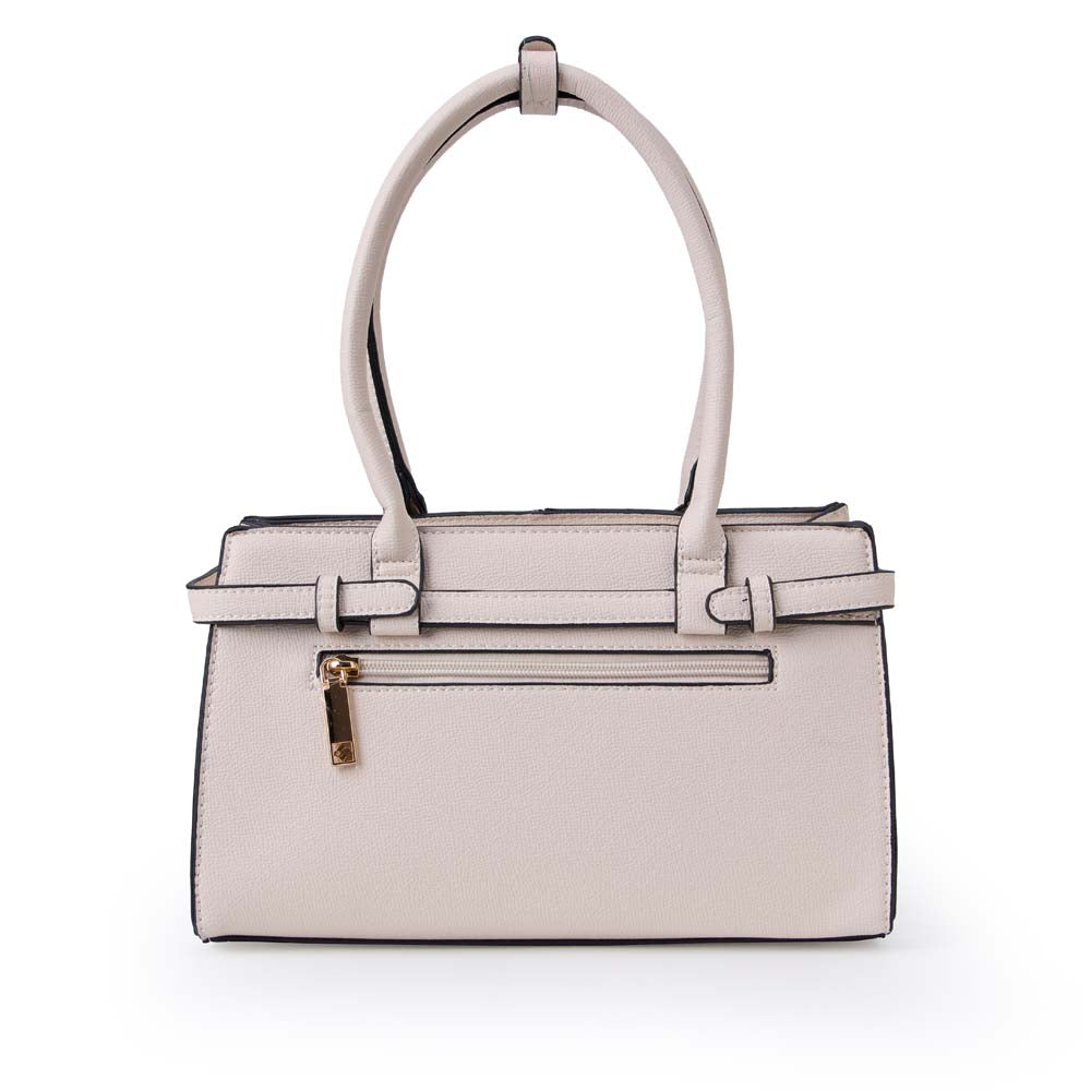 Cartera Briganti Satchel BRI-CM2512 Hueso