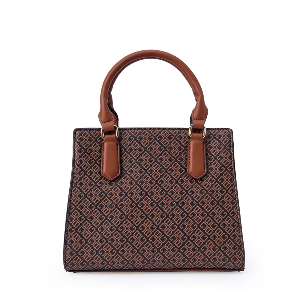 Cartera Briganti Satchel BRI-CM2513 Marrón/Natural