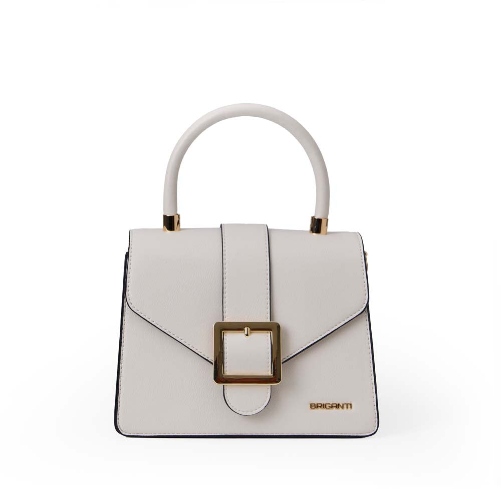 Cartera Briganti Satchel BRI-CM2514 Hueso