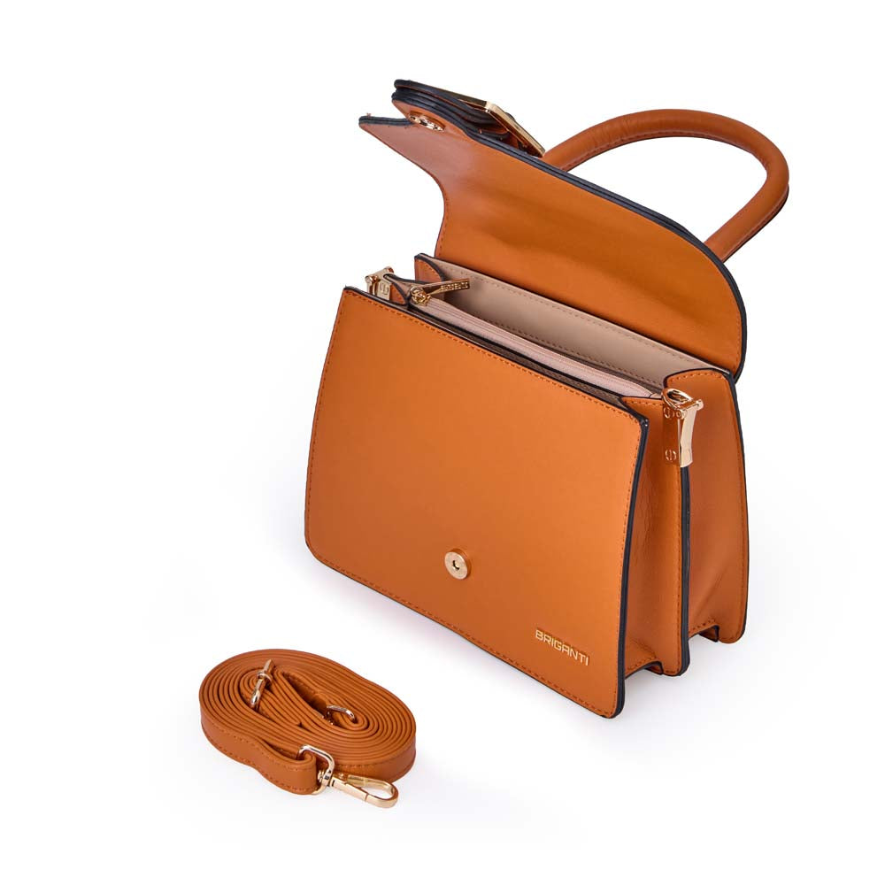 Cartera Satchel BRI-CM2514 Naranja Briganti