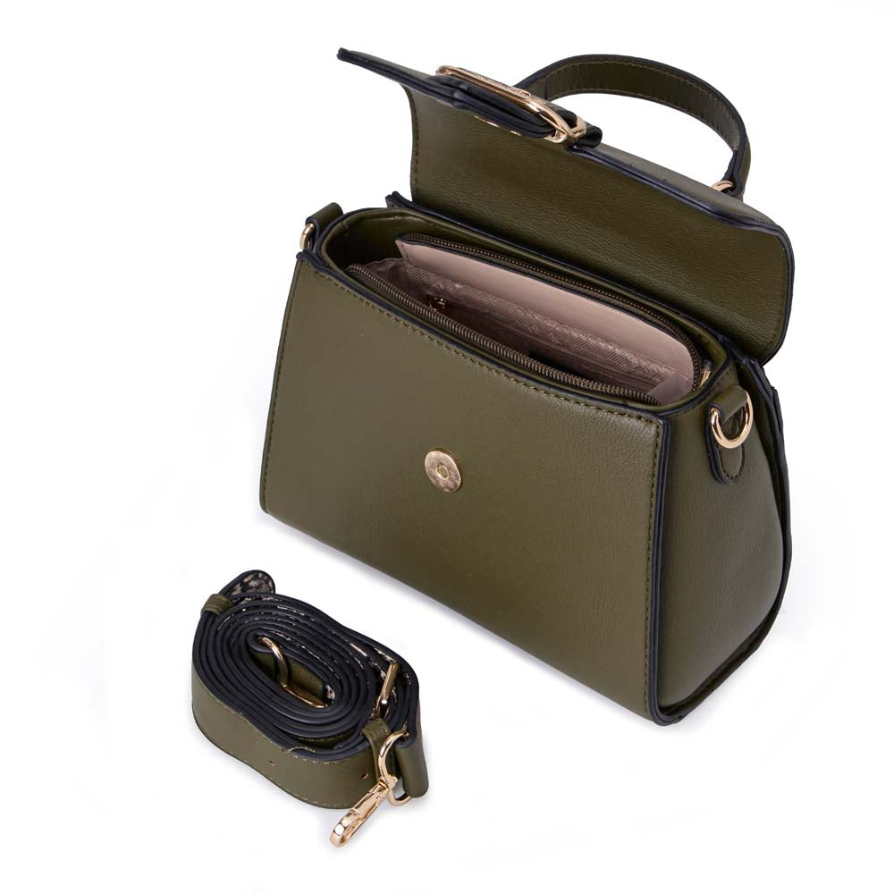 Cartera Satchel BRI-CM2515 Verde Briganti