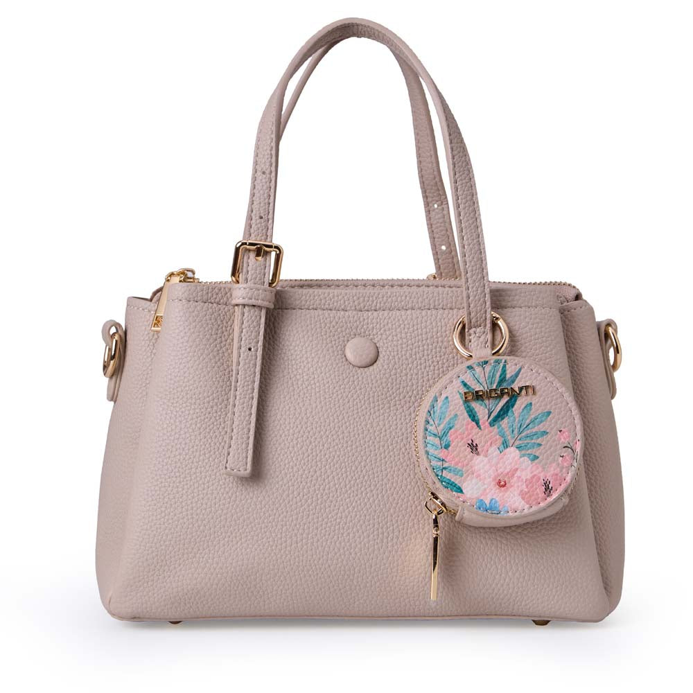 Cartera Briganti Satchel BRI-CM2516 Palo/Rosa