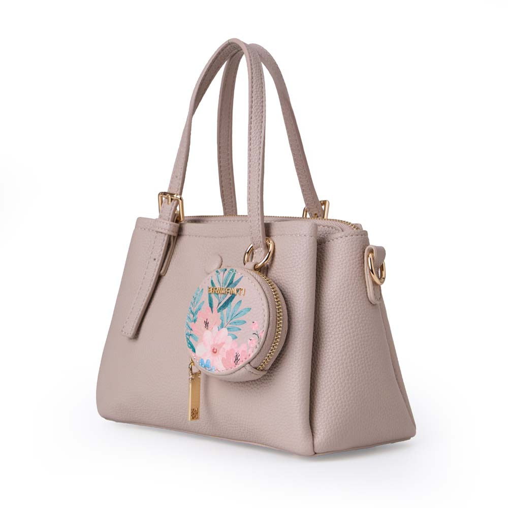 Cartera Satchel BRI-CM2516 Palo/Rosa Briganti