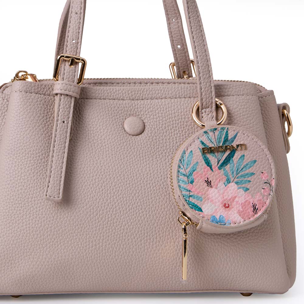Cartera Satchel BRI-CM2516 Palo/Rosa Briganti