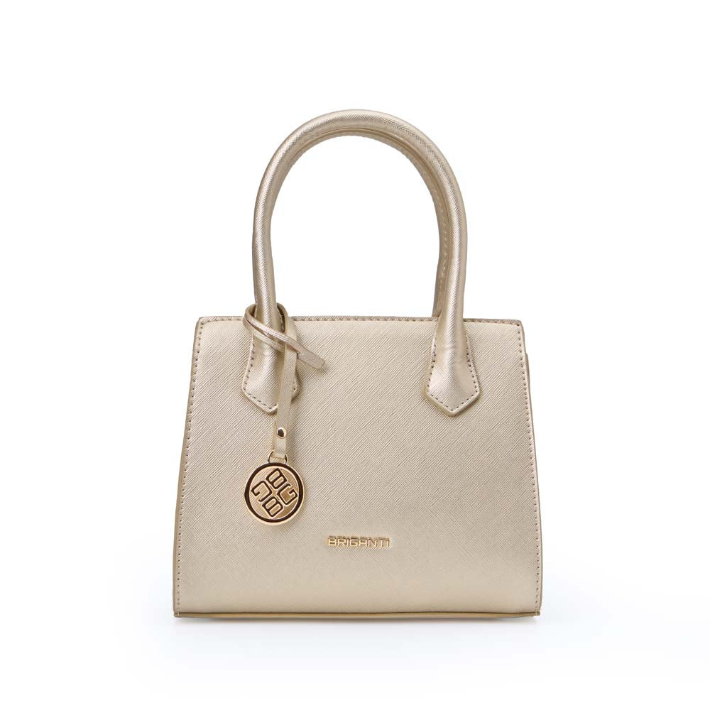 Cartera Briganti Satchel BRI-CM2518 Dorado