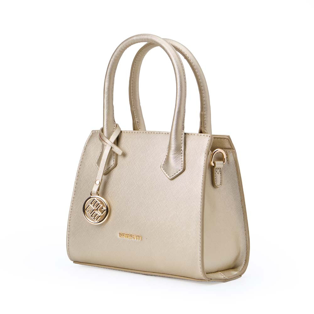 Cartera Briganti Satchel BRI-CM2518 Dorado