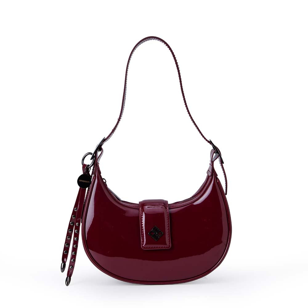 Cartera Briganti Shoulder Bag BRI-CM2502 Cherry