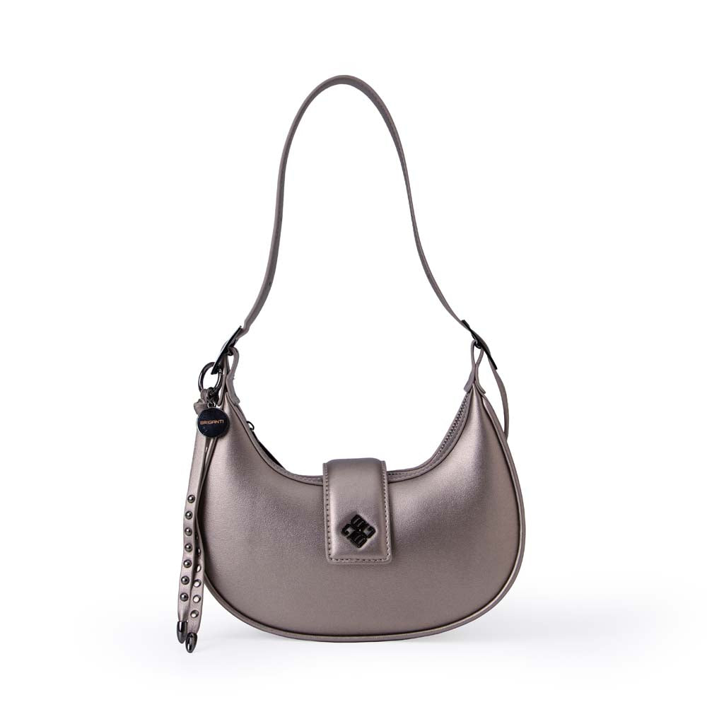 Cartera Shoulder Bag BRI-CM2502 Pewter Briganti