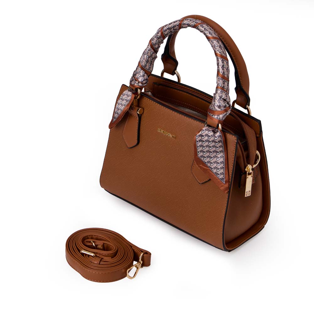 Cartera Satchel BRI-CM2506 Natural Briganti