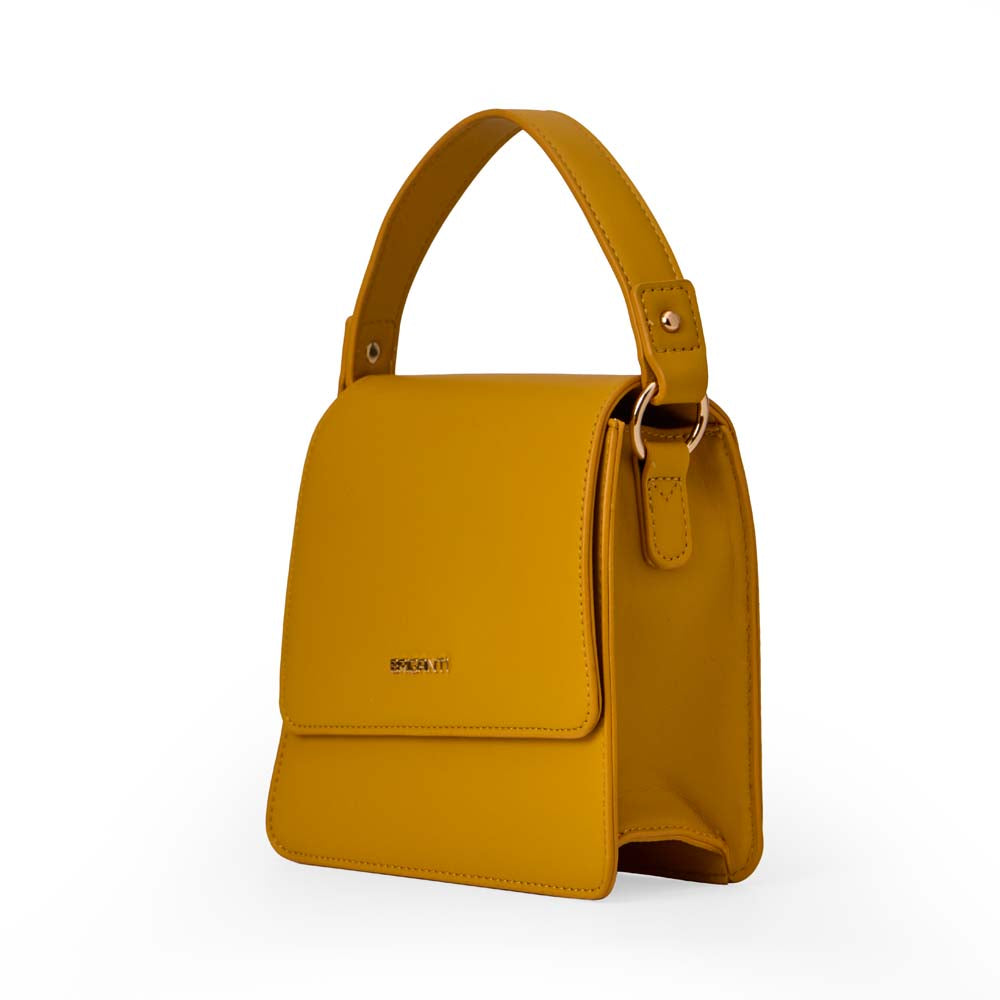 Cartera Briganti Satchel BRI-CM2517 Amarillo