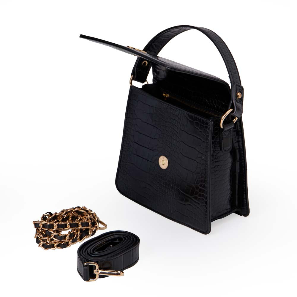 Cartera Briganti Satchel BRI-CM2517 Negro