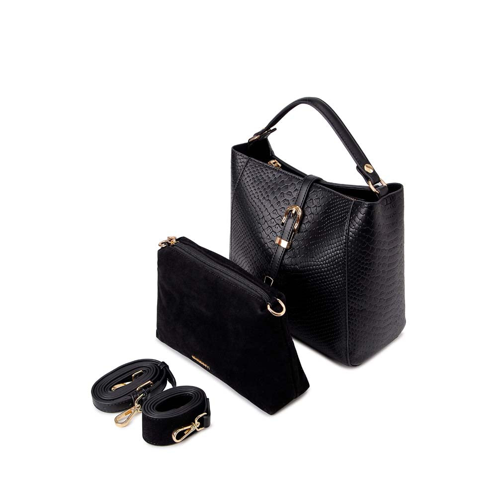 Morral Briganti Shoulder Bag BRI-MO2525 Negro