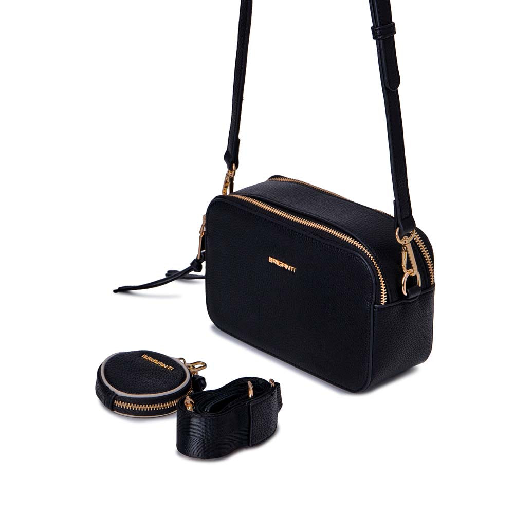 Morral Briganti Crossbody BRI-MO2535 Negro