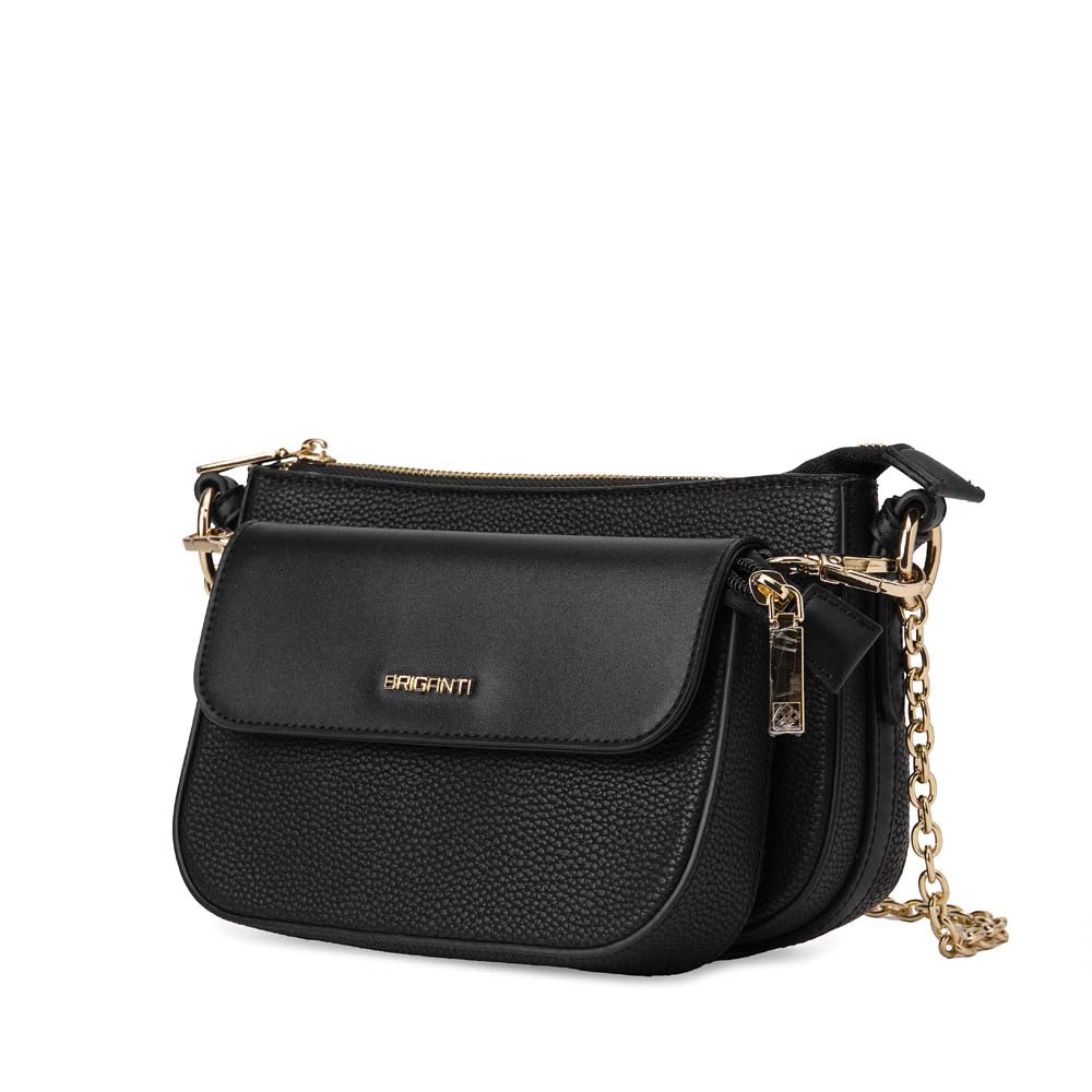 Morral Briganti Shoulder Bag BRI-MO2506 Negro