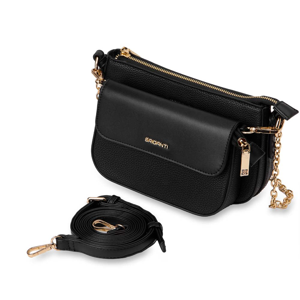 Morral Briganti Shoulder Bag BRI-MO2506 Negro