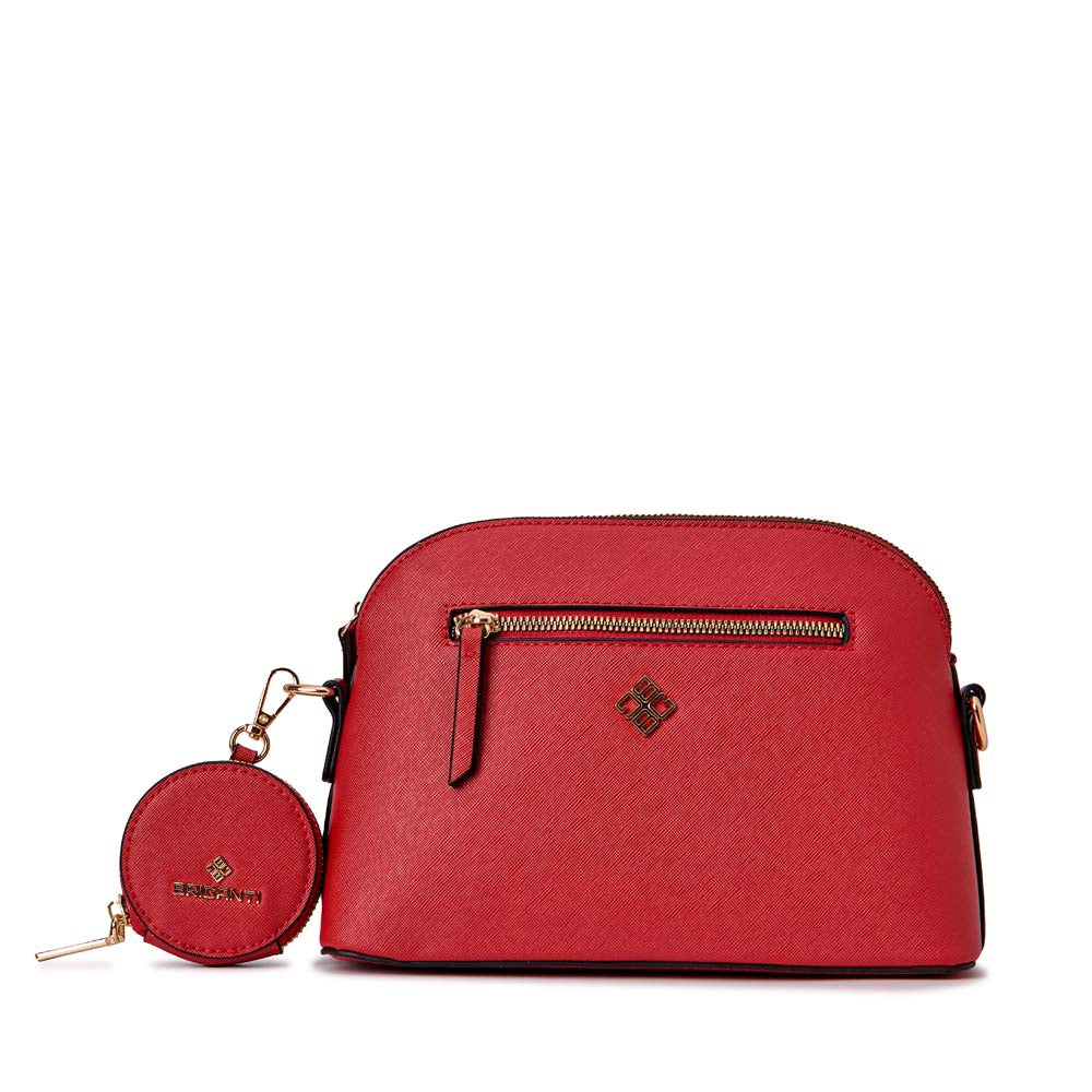 Morral Briganti Crossbody BRI-MO2512 Rojo