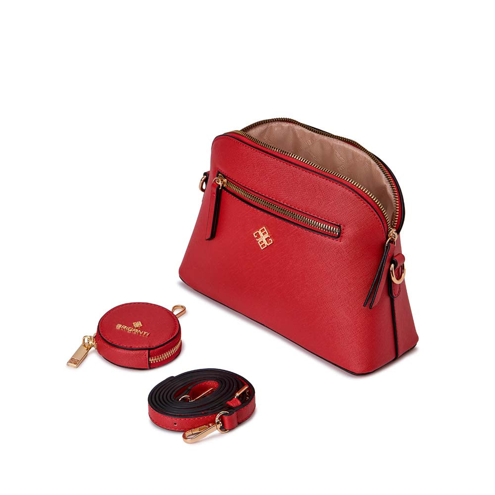 Morral Briganti Crossbody BRI-MO2512 Rojo