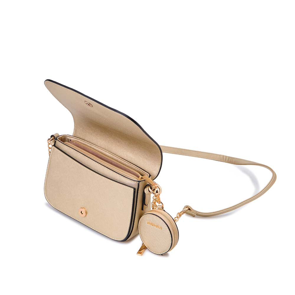 Morral Briganti Crossbody BRI-MO2514 Dorado