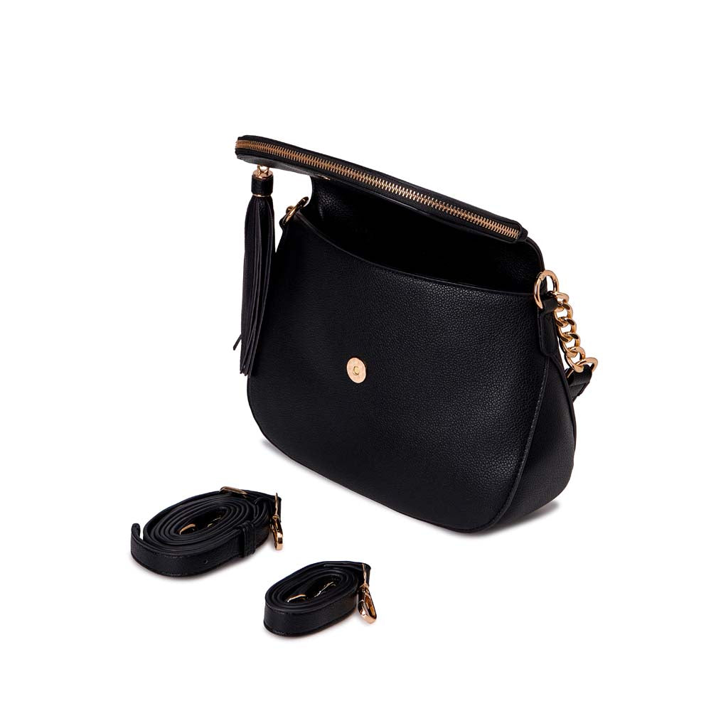 Morral Briganti Shoulder Bag BRI-MO2528 Negro