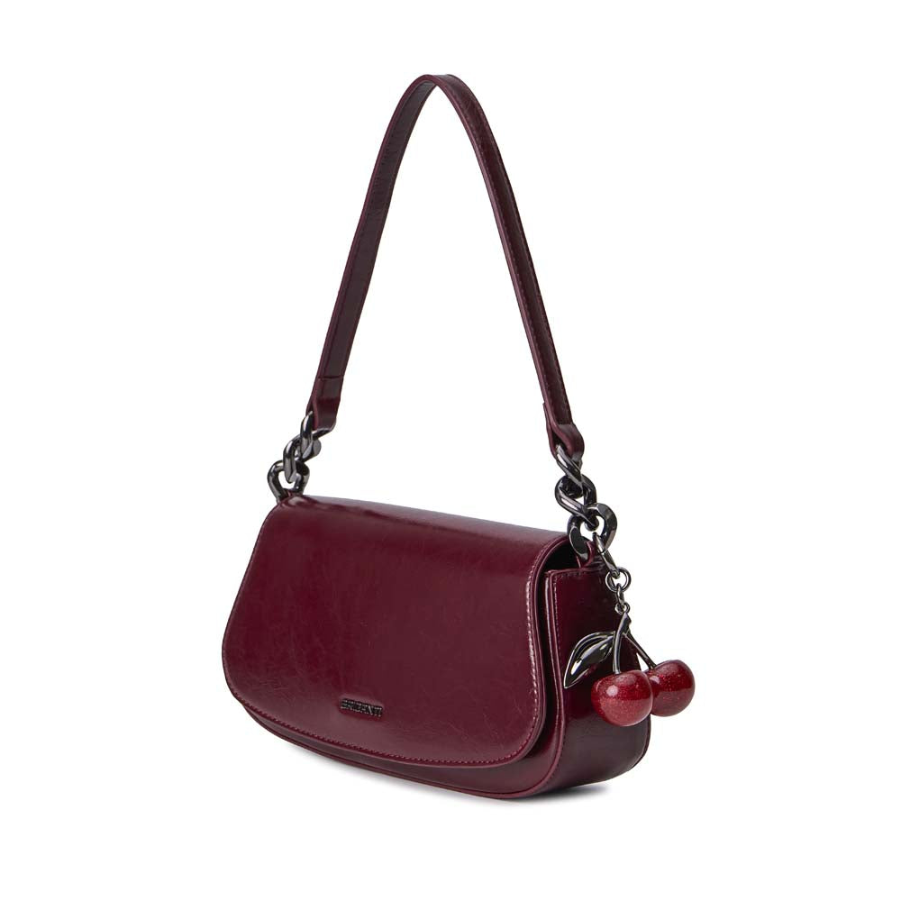 Morral Briganti Shoulder Bag BRI-MO2532 Cherry