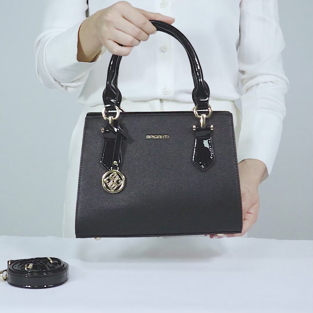 Cartera Briganti Satchel BRI-CM2506 Negro