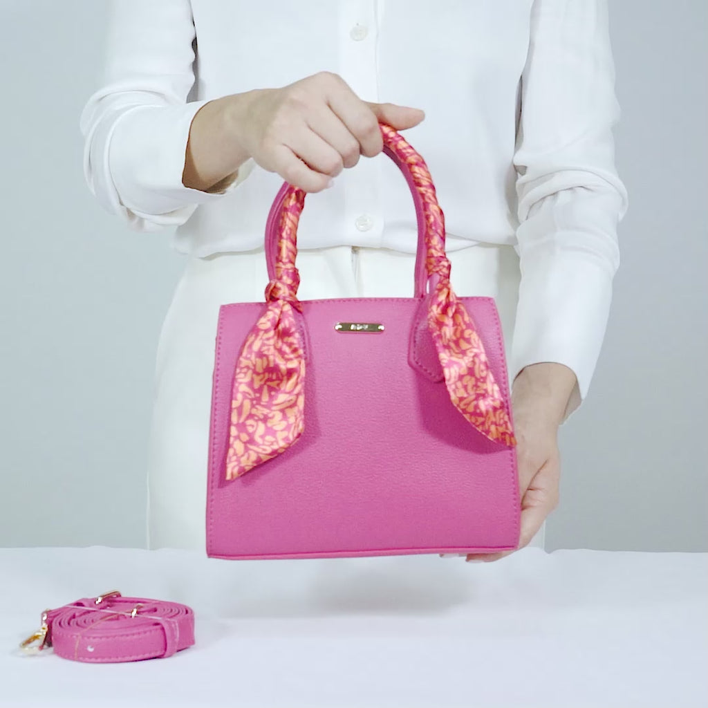 Cartera ADV Satchel Bri-CM2503 Fucsia