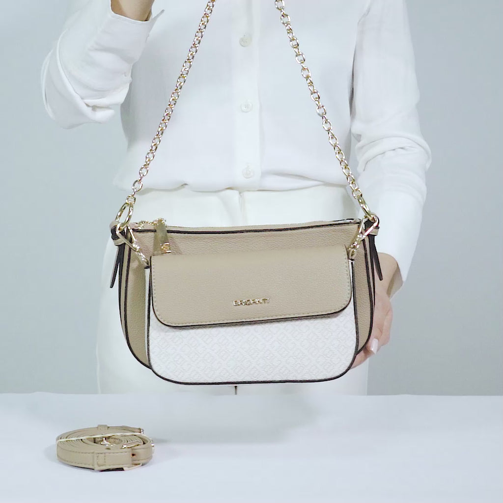 Morral Briganti Shoulder Bag Bri-MO2506 Vison
